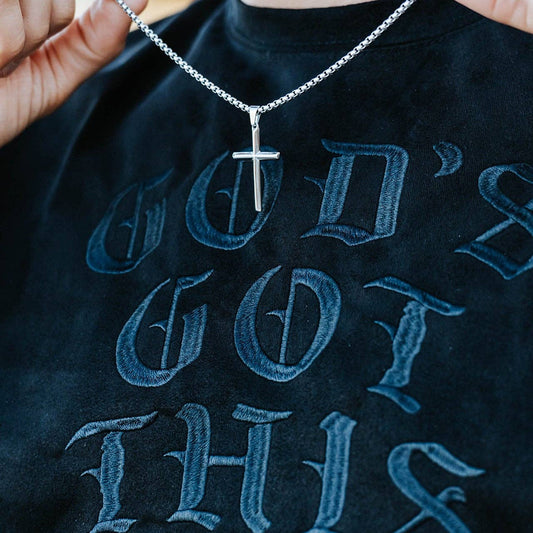 Silver Cross Necklace