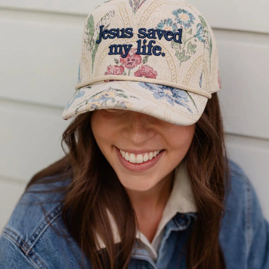 Hat: Jesus Saved My Life