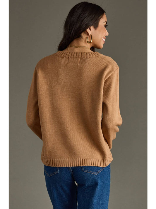 Coffee Weather Sweater Light Brown