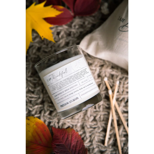 I Am Thankful 7.5 oz Candle