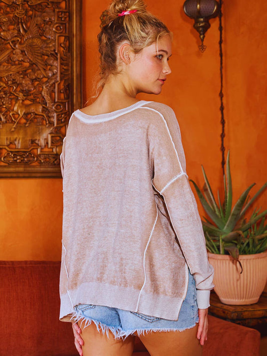 Soft Washed Pullover