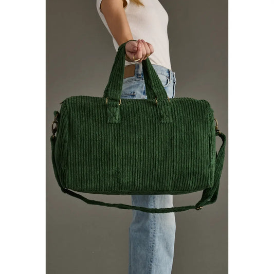 Dk. Green Corduroy Duffel