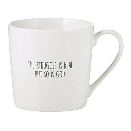 Café Mug - the Struggle Is Real