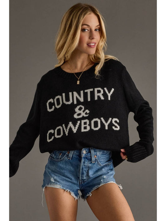 Country & Cowboys Sweater