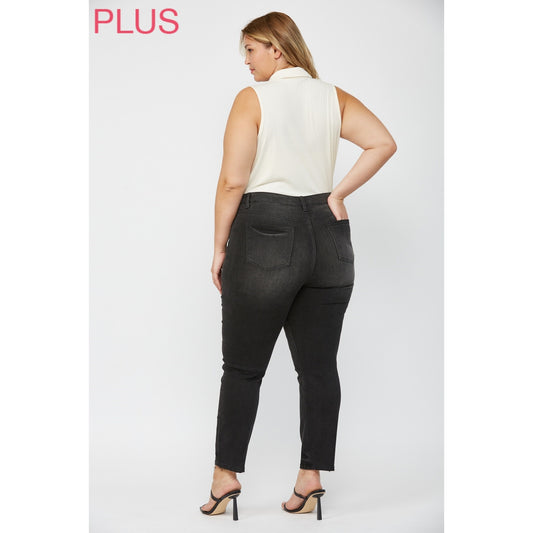 High Rise Ankle Skinny PLUS